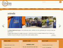 Tablet Screenshot of ghelasmultiservizi.it